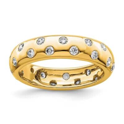 True Origin 5/8 Carat Diamond Vs/Si D E F Size 7 Eternity Ring 14k Gold ET0057-068-7Y4, MPN: ET0057…