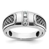 Ibgoodman Men&#39;s Diamond Ring Mounting 14k White Gold B63978-4W by IBGoodman, MPN: B63978-4W,