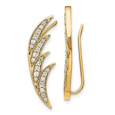 Diamond Earrings 14k Gold EM4161-050-YA, MPN: EM4161-050-YA, 196904094457
