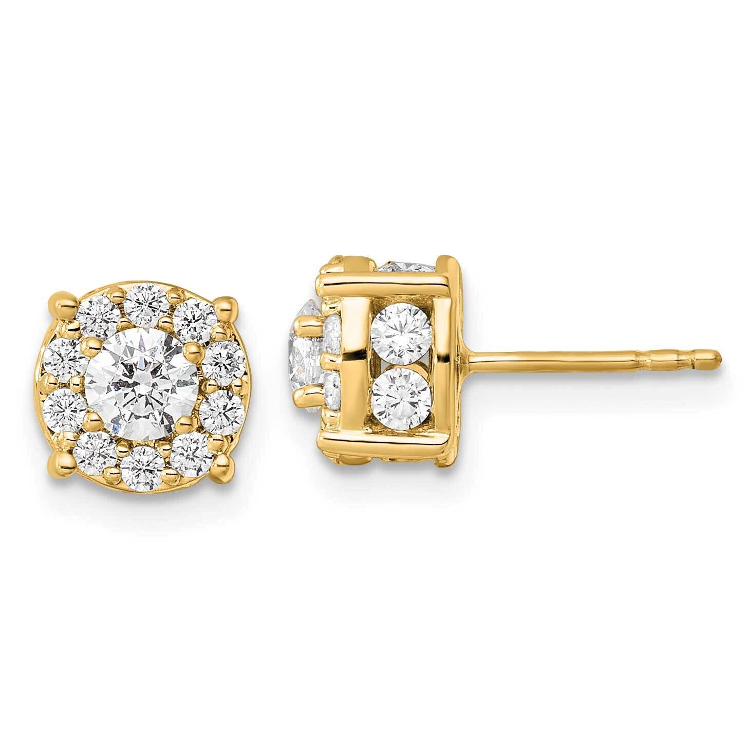 Diamond Fashion Earrings 14k Gold EM9203-150-YAA, MPN: EM9203-150-YAA, 883957840451