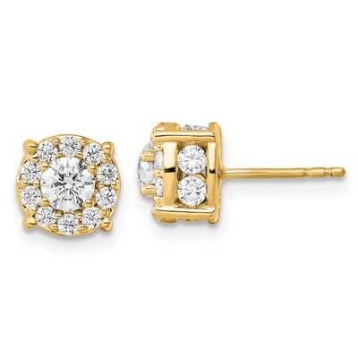 Diamond Fashion Earrings 14k Gold EM9203-150-YAA, MPN: EM9203-150-YAA, 883957840451