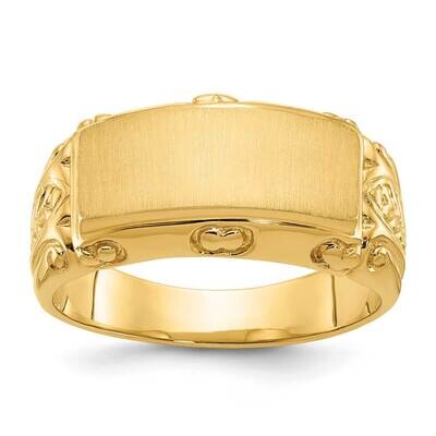 Fancy Ring Mounting 10k Gold B58191-0Y by IBGoodman, MPN: B58191-0Y, 196904146057