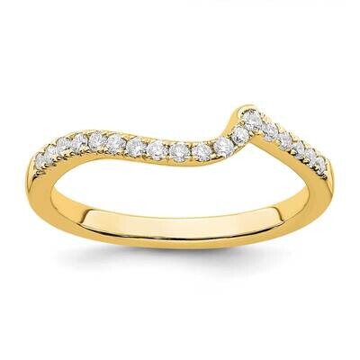 Diamond Si1/Si2 G H I Contoured Wedding Band 14k Gold RM2406B-018-YAA, MPN: RM2406B-018-YAA, 883957…