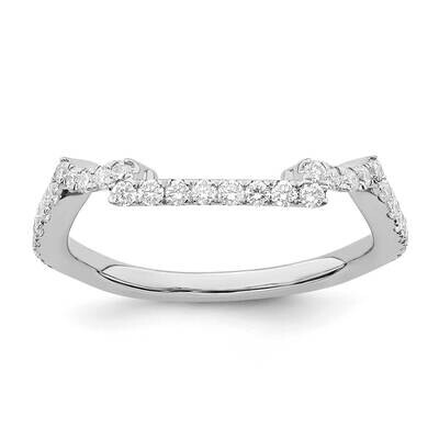 True Origin 3/8 Carat Diamond Vs/Si D E F Wedding Band 14k White Gold RM2316B-038-WAA, MPN: RM2316B…