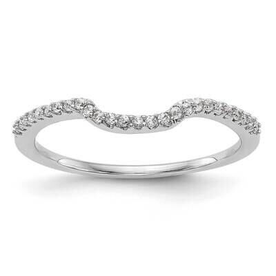 1/8 Carat Wedding Band Ring Mounting 14k White Gold RM2245B-013-CWAA, MPN: RM2245B-013-CWAA,