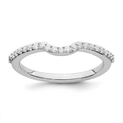 True Origin 1/4 Carat Diamond Vs/Si D E F Wedding Band 14k White Gold RM2333B-023-WAA, MPN: RM2333B…