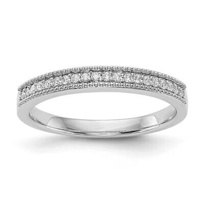 Wedding Band Ring Mounting 14k White Gold RM2858B-012-CWAA, MPN: RM2858B-012-CWAA,