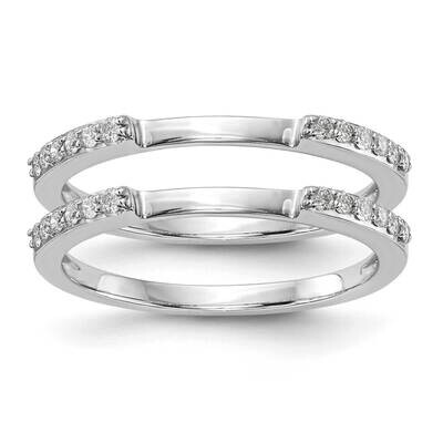 Set Of 2 Wedding Band Ring Mountings 14k White Gold RM2075B-025-CWAA, MPN: RM2075B-025-CWAA, 883957…