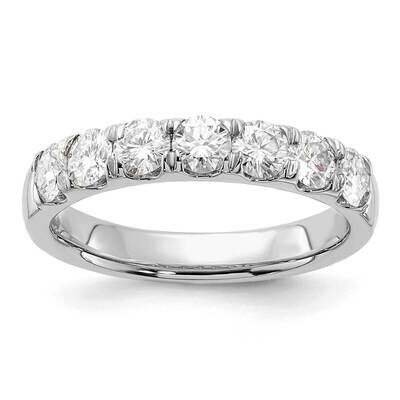 Diamond 7-Stone Band 14k White Gold RM9634B-100-WAA, MPN: RM9634B-100-WAA, 883957840246