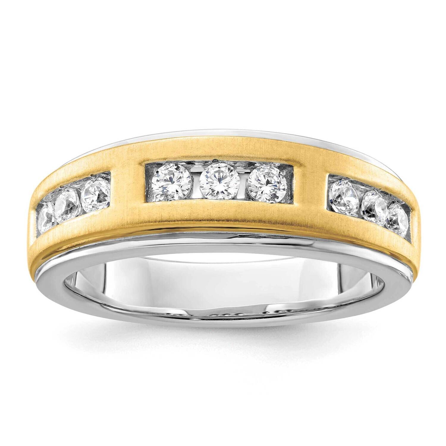 Diamond Men&#39;s Ring 14k Two-Tone Gold RM9268-050-WYAA, MPN: RM9268-050-WYAA, 883957868028