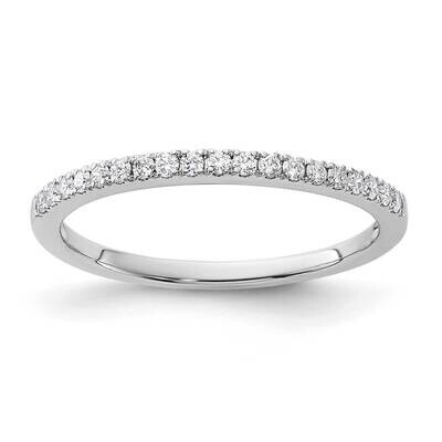 Diamond Wedding Band 14k White Gold RM2105B-019-WAA, MPN: RM2105B-019-WAA, 883957321547