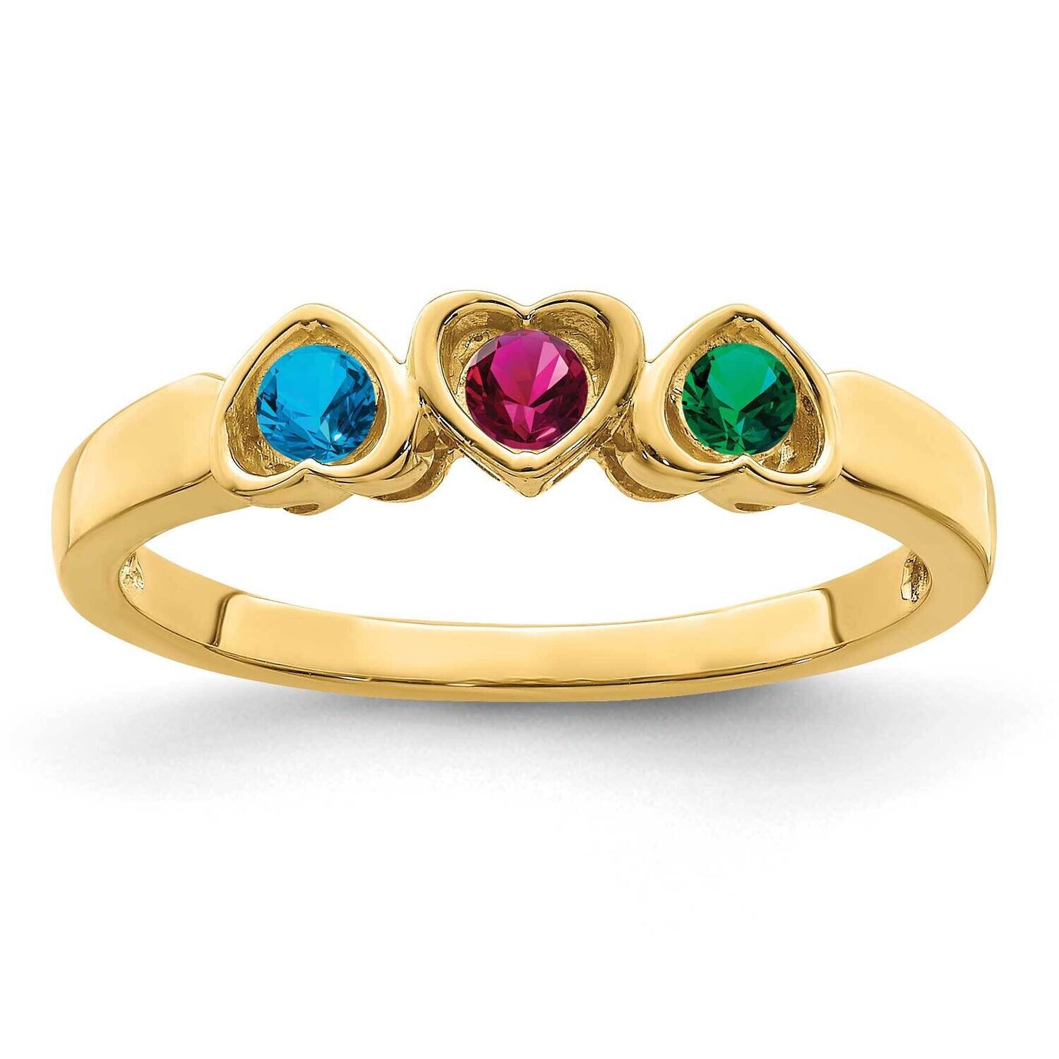Family Jewelry Ring Mounting 14k Gold XMR85_3, MPN: XMR85_3, 883957517988