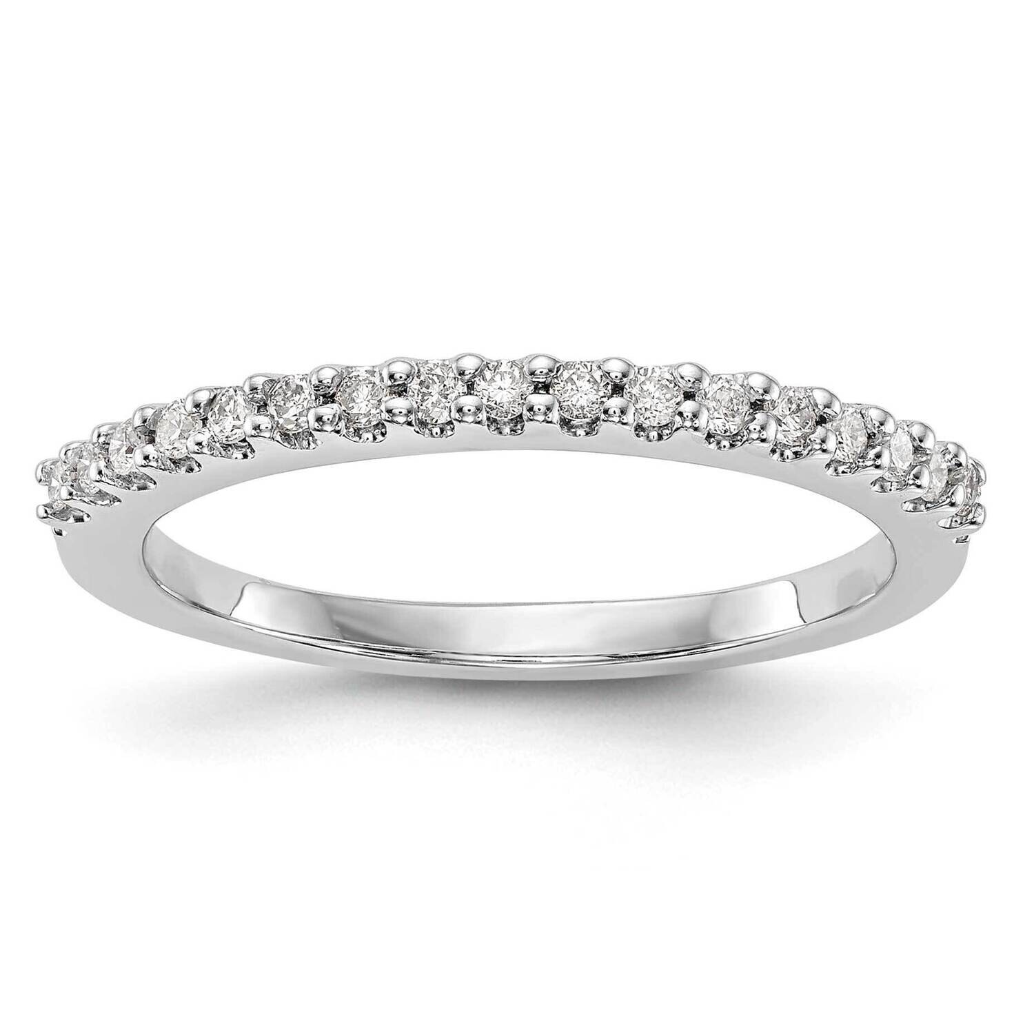 Wedding Band Ring Mounting 14k White Gold RM2137B-020-CWAA