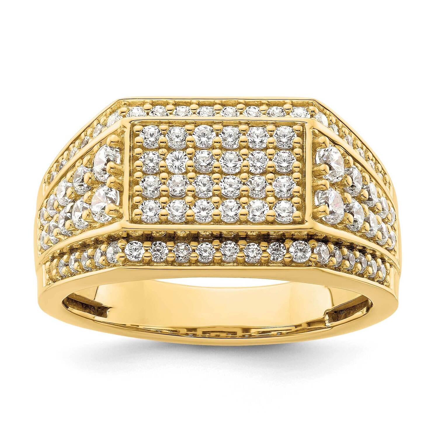 Diamond Men&#39;s Ring 14k Gold RM9508-140-YAA, MPN: RM9508-140-YAA, 883957903552