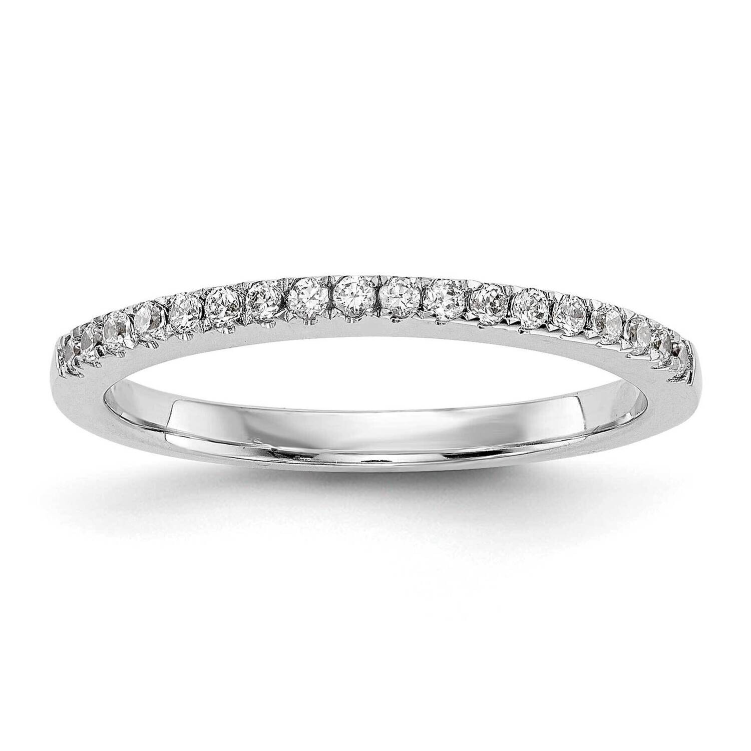 Wedding Band Ring Mounting 14k White Gold RM2796B-018-CWAA