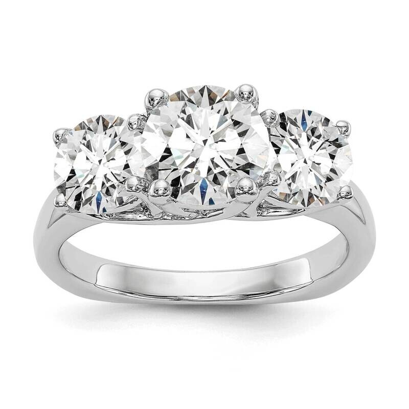 True Origin 1 Carat Diamond Vs/Si D E F Semi Mount Peg Set Ring 14k White Gold RM2953E-100_100-WAA,…