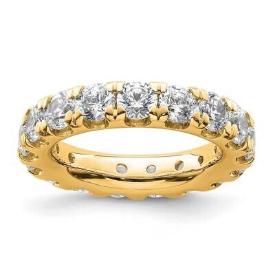 U-Shared Prong 3 Carat Diamond Complete Eternity Band 14k Polished Gold ET0005-300-4Y4, MPN: ET0005…
