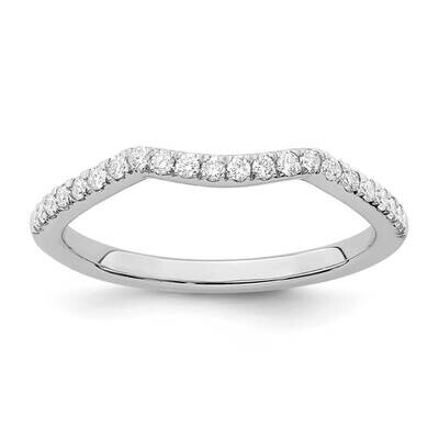 True Origin 1/5 Carat Diamond Vs/Si D E F Wedding Band 14k White Gold RM2515B-022-WAA, MPN: RM2515B…