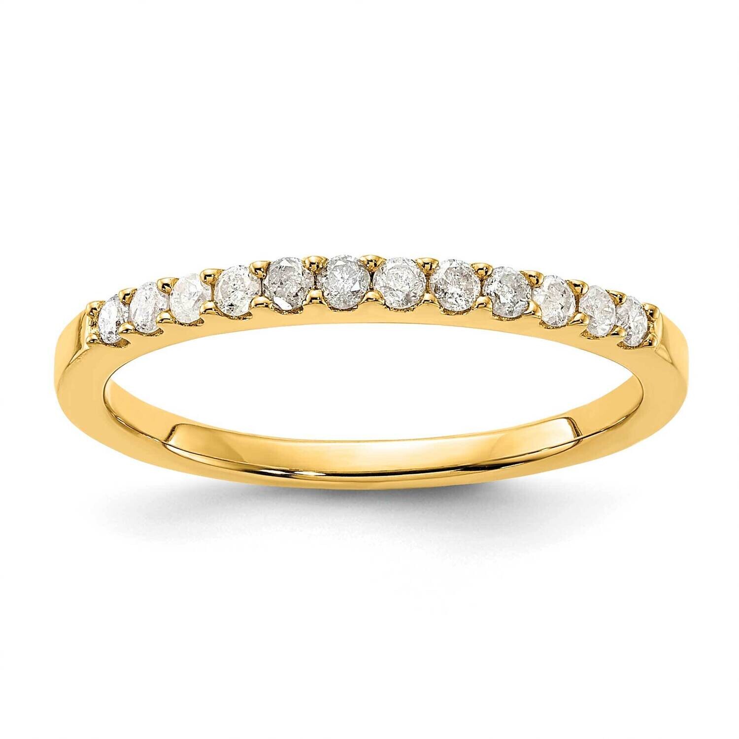 Gold Tone Diamond Wedding Band Sterling Silver RDB2656W-SSYBB, MPN: RDB2656W-SSYBB, 191101656576