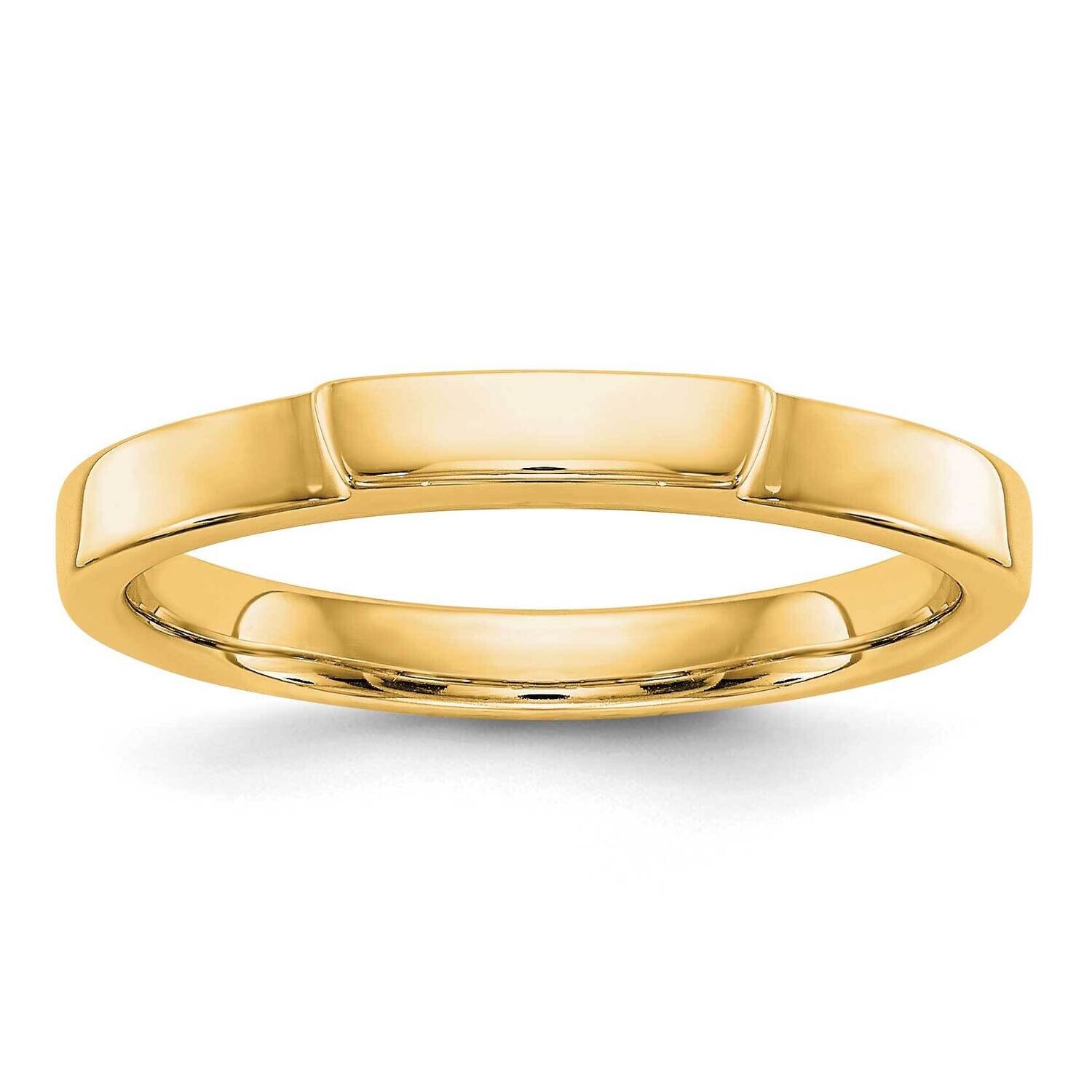 Wedding Band 14k Gold RM2875B-Y, MPN: RM2875B-Y,