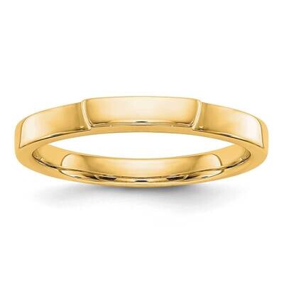 Wedding Band 14k Gold RM2875B-Y, MPN: RM2875B-Y,