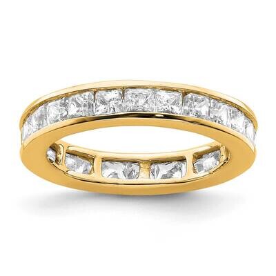 Channel-Set 2 Carat Princess Diamond Complete Eternity Band 14k Polished Gold ET0010-200-5Y4, MPN: …