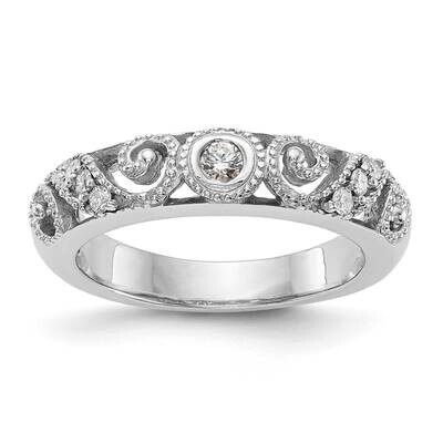 Wedding Band Ring Mounting 14k White Gold RM2839B-014-CWAA, MPN: RM2839B-014-CWAA,