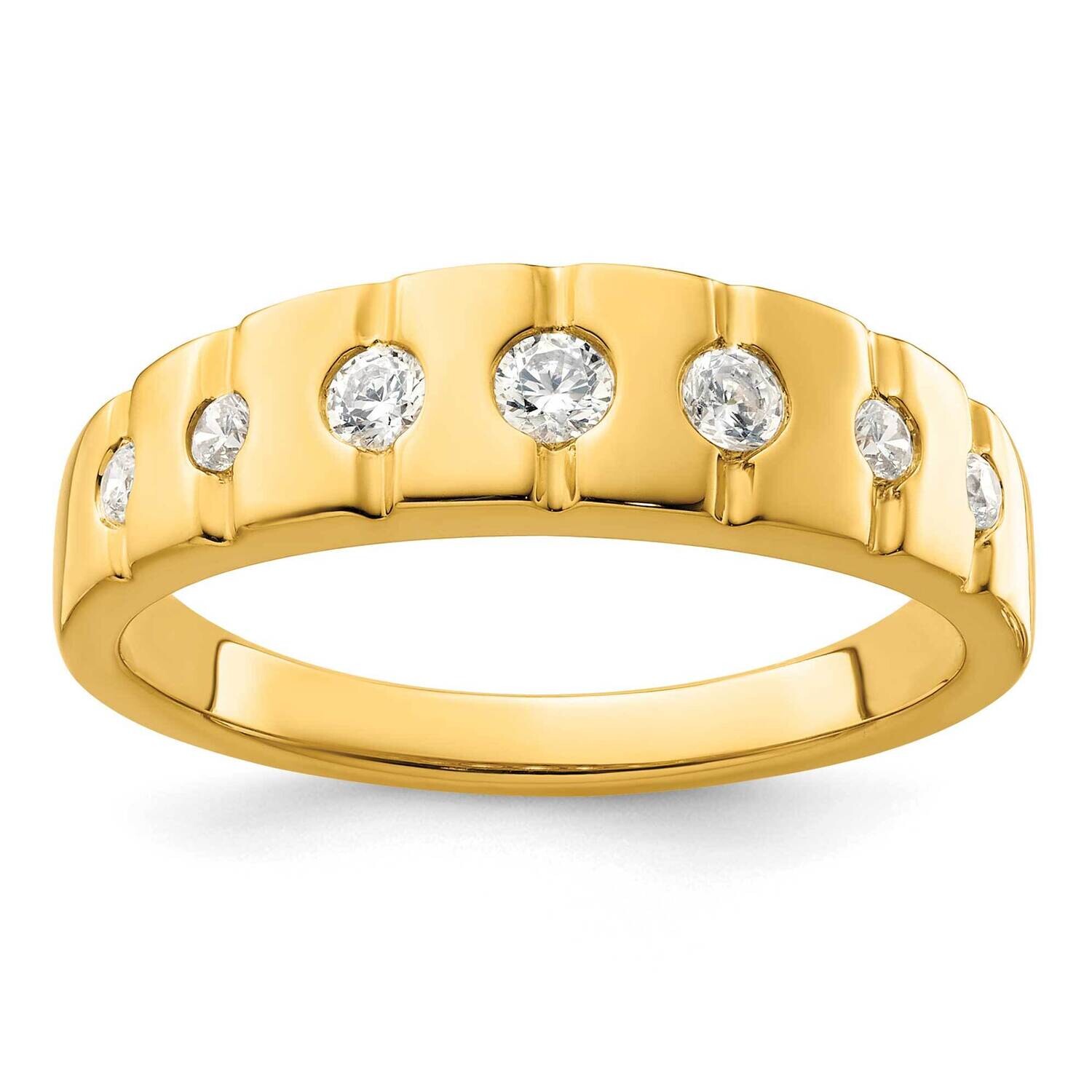 True Origin Diamond Vs/Si D E F Men&#39;s Band 14k Gold RM9365-033-YAA, MPN: RM9365-033-YAA,