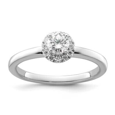 Diamond Two Promises Halo Complete Eng Ring 14k White Gold RM9208E-033-WAA, MPN: RM9208E-033-WAA, 8…