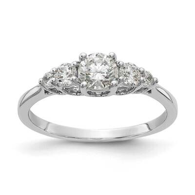 Diamondsemi-Mount Eng Ring 14k White Gold RM5908E-045-WAA, MPN: RM5908E-045-WAA,