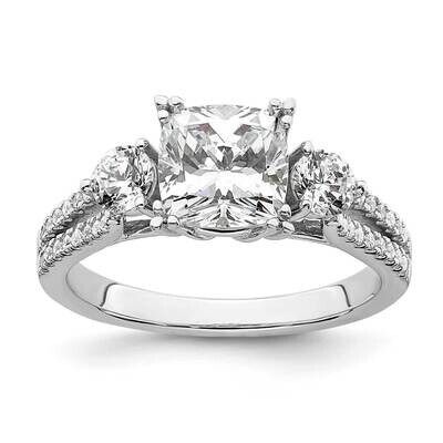 Diamond Si1/Si2 G H I Semi-Mount Eng Ring 14k White Gold RM7842E-150-WAA, MPN: RM7842E-150-WAA, 883…