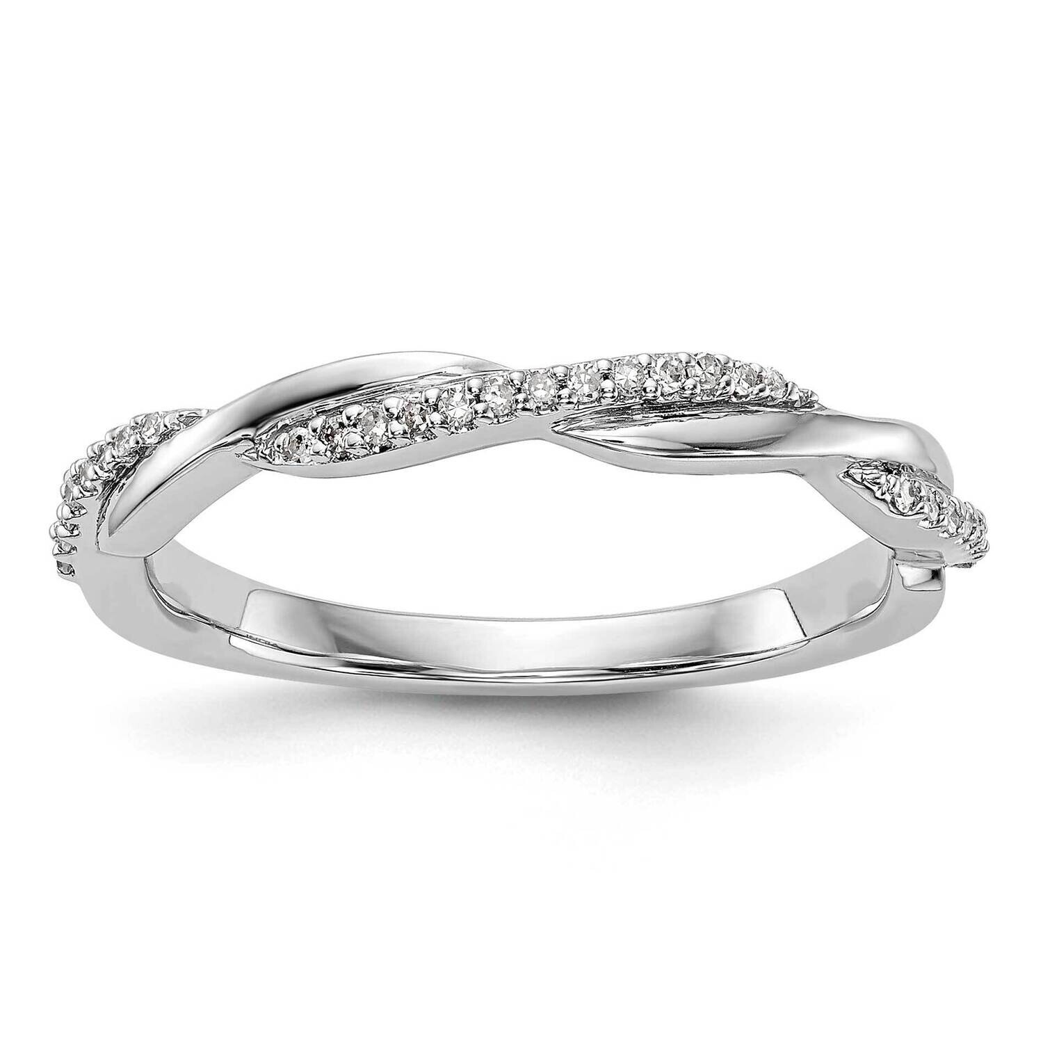 Diamond Band 14k White Gold RM3403B-012-WAA, MPN: RM3403B-012-WAA, 883957865102