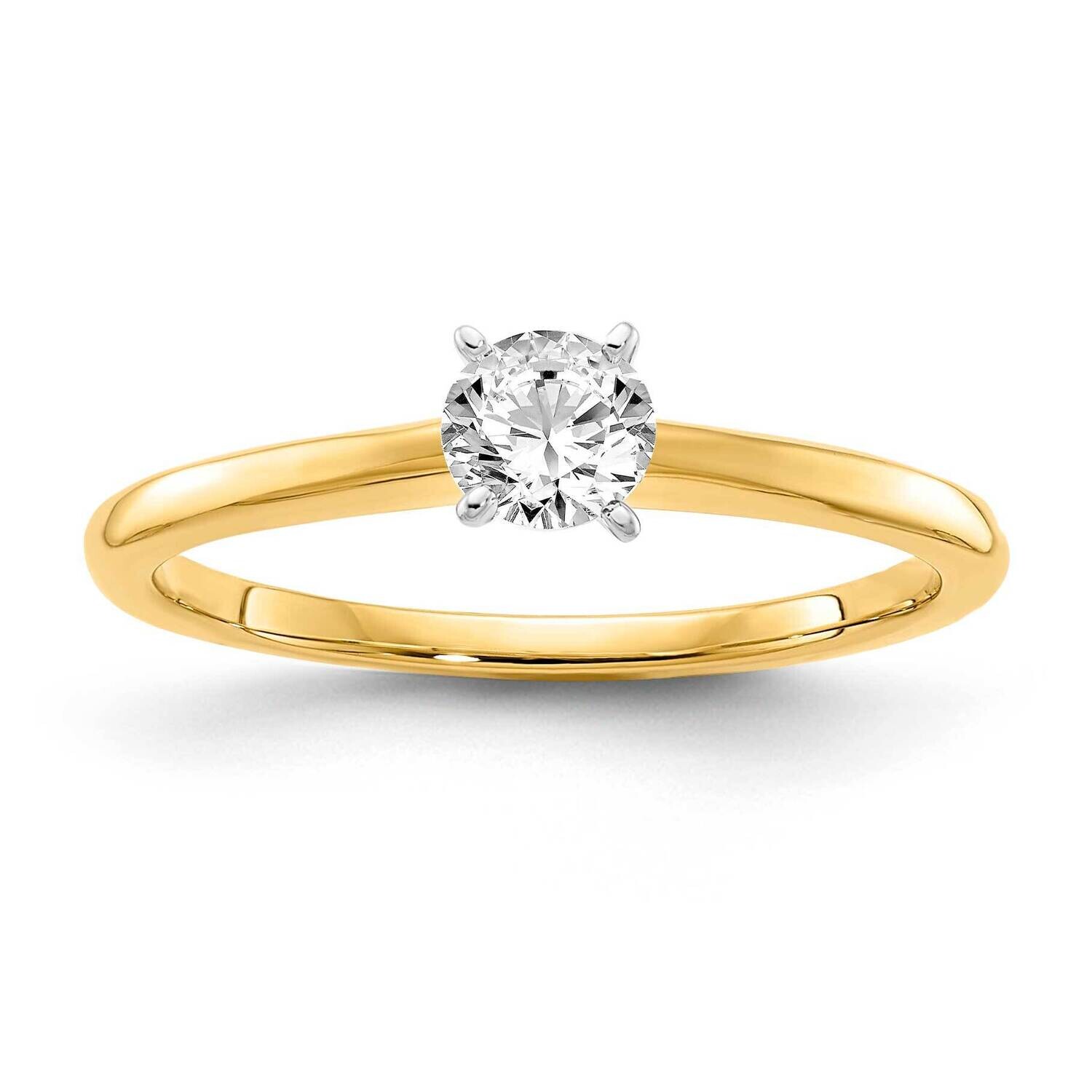 Diamond Solitaire Vs/Si D E F Comp Eng Ring 14k Two-Tone Gold RM5965R-033-AA, MPN: RM5965R-033-AA, …