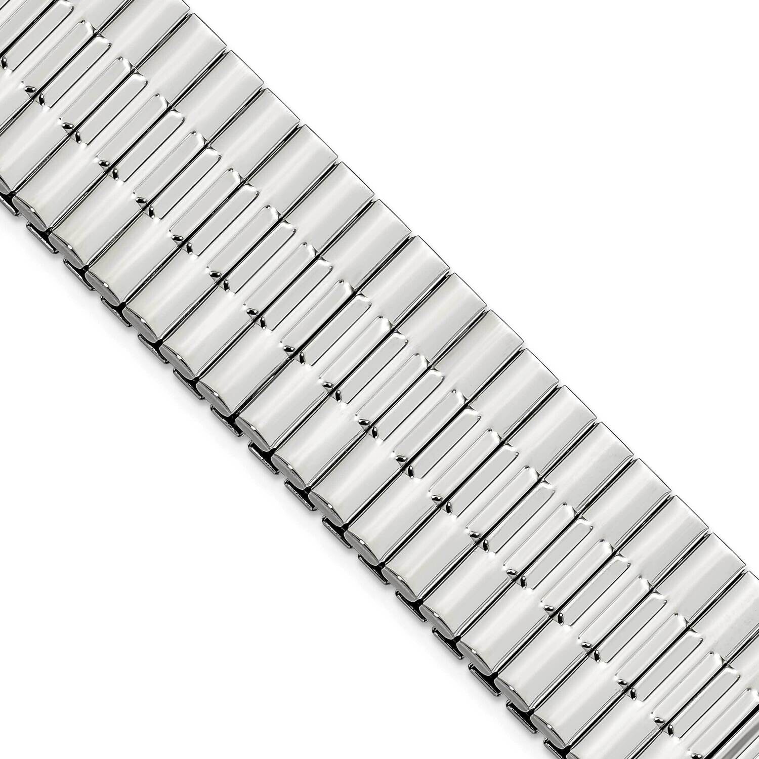 Gilden For Apple 42/44mm Mens Long Expansion Watch Band Stainless Steel BA552-42