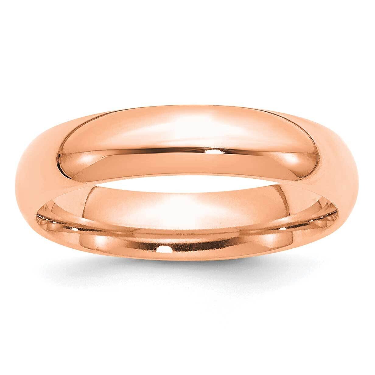 18K Rose Gold 5mm Comfort Fit Wedding BSize 11 RCF050, MPN: RCF050,