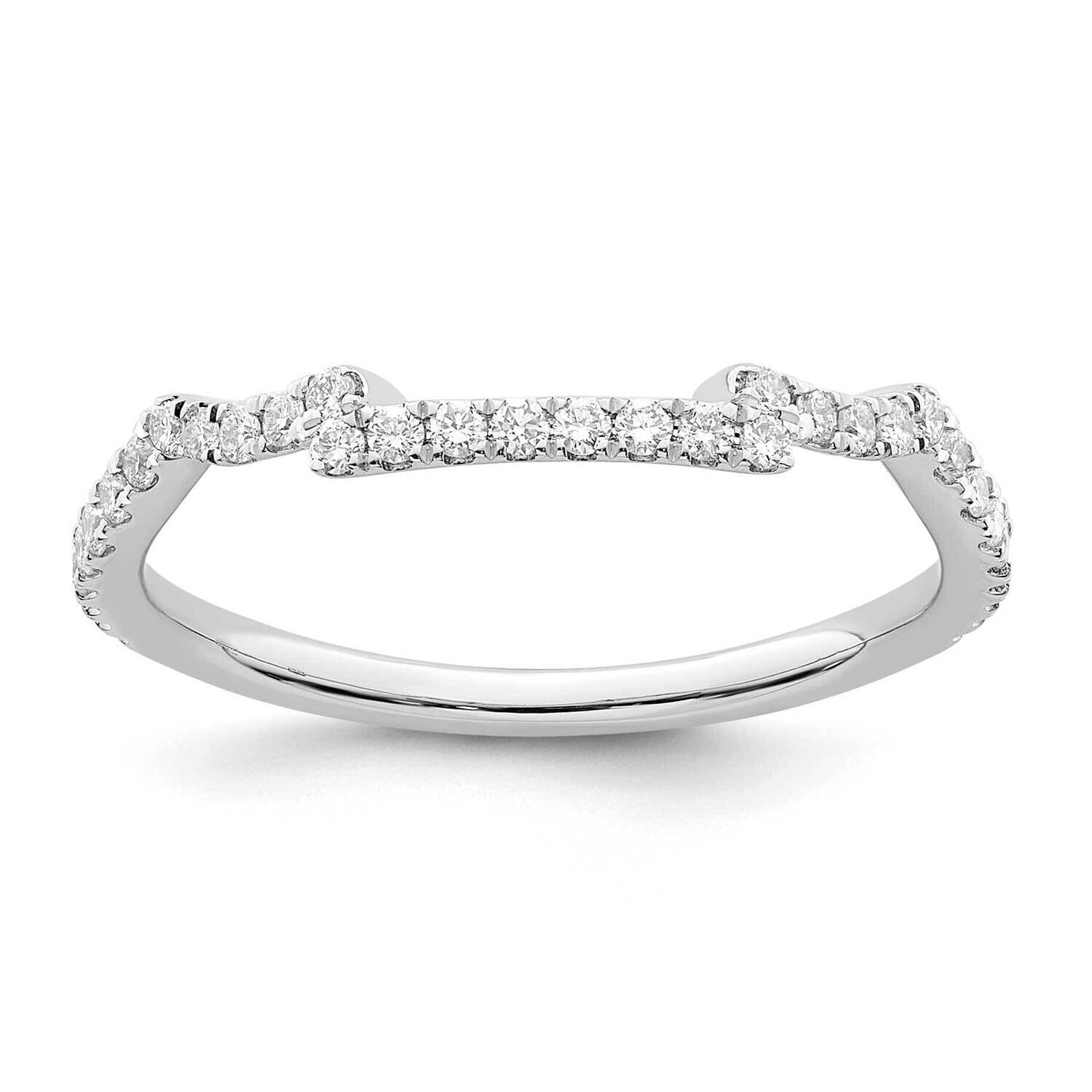 True Origin 1/4 Carat Diamond Vs/Si D E F Wedding Band 14k White Gold RM2316B-027-WAA, MPN: RM2316B…