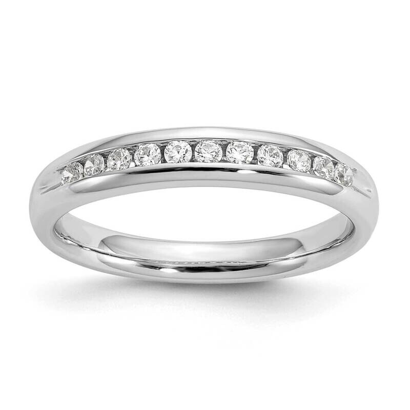 11-Stone Holds 11-1.6mm Round Channel Band Ring Mounting 14k White Gold RM3321B-022-WAA, MPN: RM332…