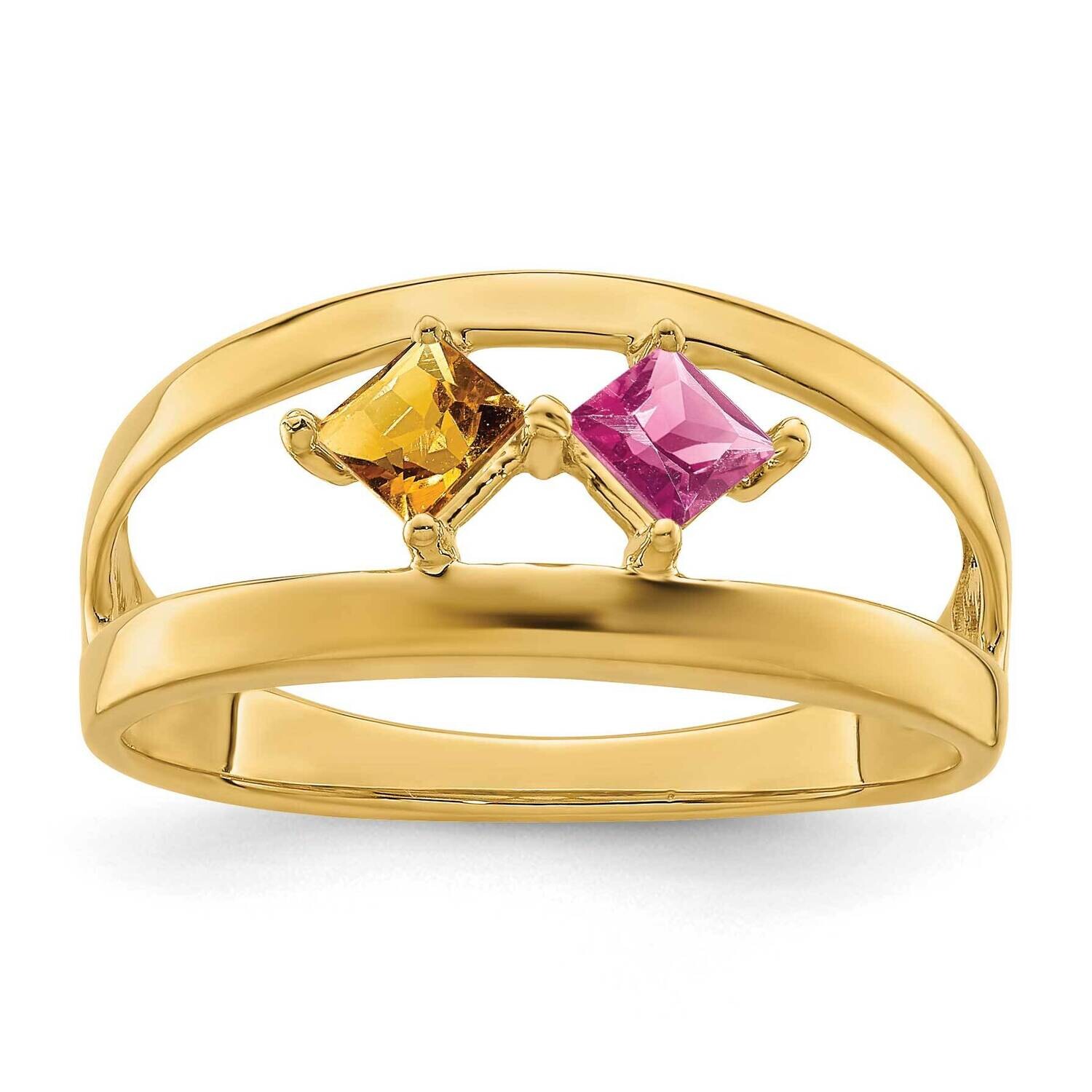 Family Jewelry Ring Mounting 14k Gold XMR63_2, MPN: XMR63_2, 883957486055
