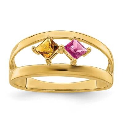 Family Jewelry Ring Mounting 14k Gold XMR63_2, MPN: XMR63_2, 883957486055