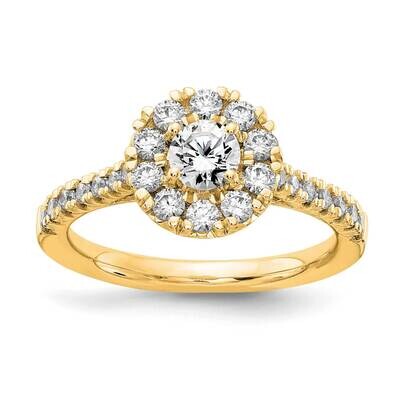 Yellow True Origin Diamond Vs/Si D E F Engagement Ring 14k Gold RM5966E-100-YAA, MPN: RM5966E-100-Y…