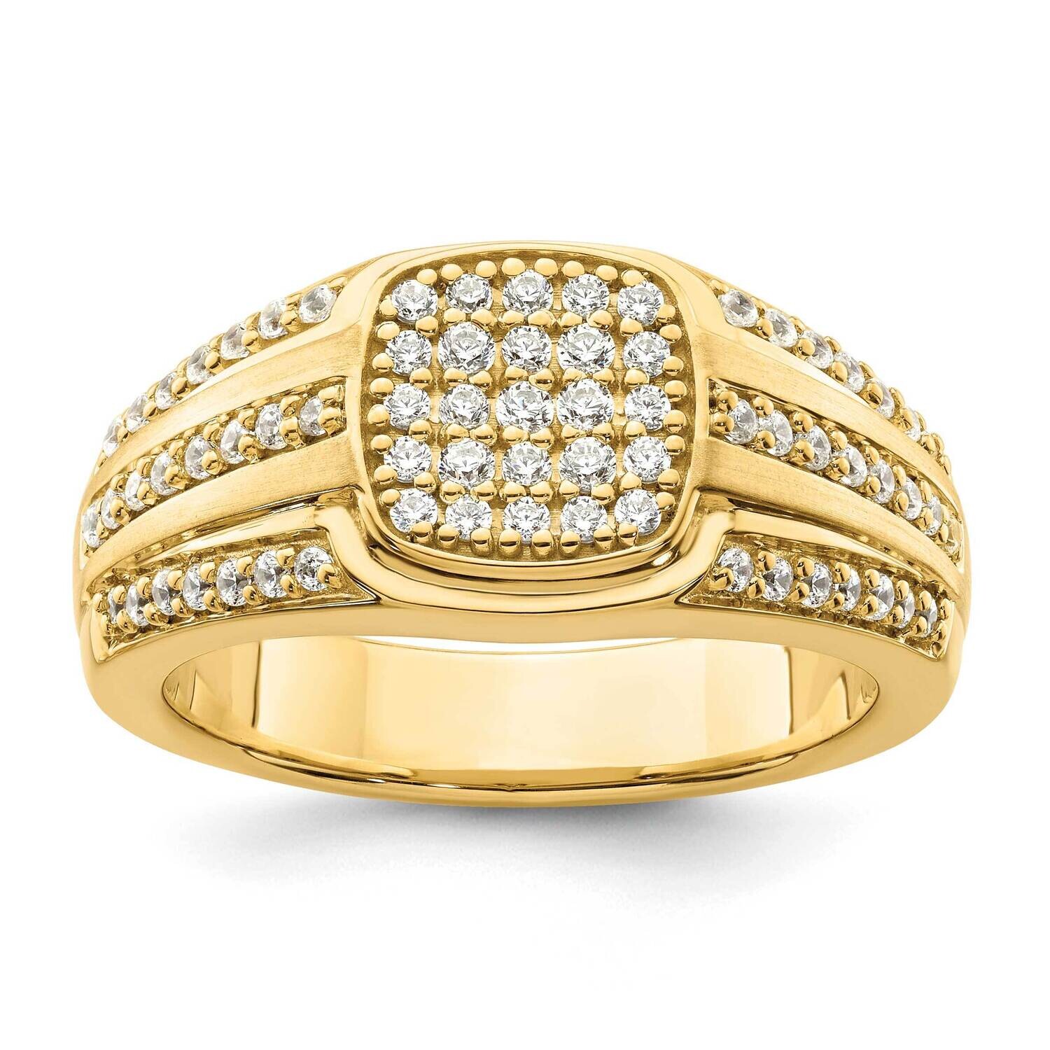 Diamond Men&#39;s Ring 14k Gold RM9264-075-YAA, MPN: RM9264-075-YAA, 883957903194