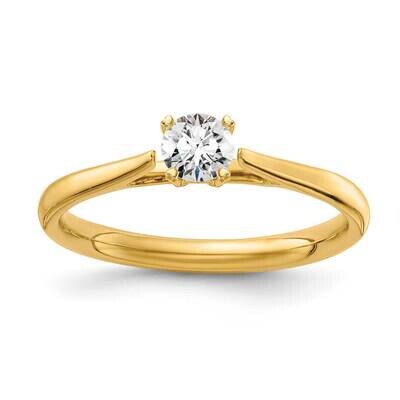 Diamond Solitaire Complete Engagement Ring 14k Gold RM1930E-025-YAA, MPN: RM1930E-025-YAA, 88395784…