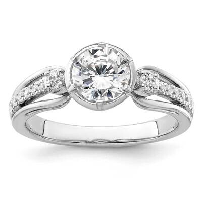True Origin Diamond Vs/Si D E F Semi-Mount Eng. Ring 14k White Gold RM9356-100-WAA, MPN: RM9356-100…