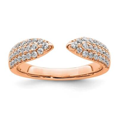 True Origin Rose Gold 1/2 Carat Diamond Vs/Si D E F Fancy Band RM8597-050-RAA, MPN: RM8597-050-RAA,