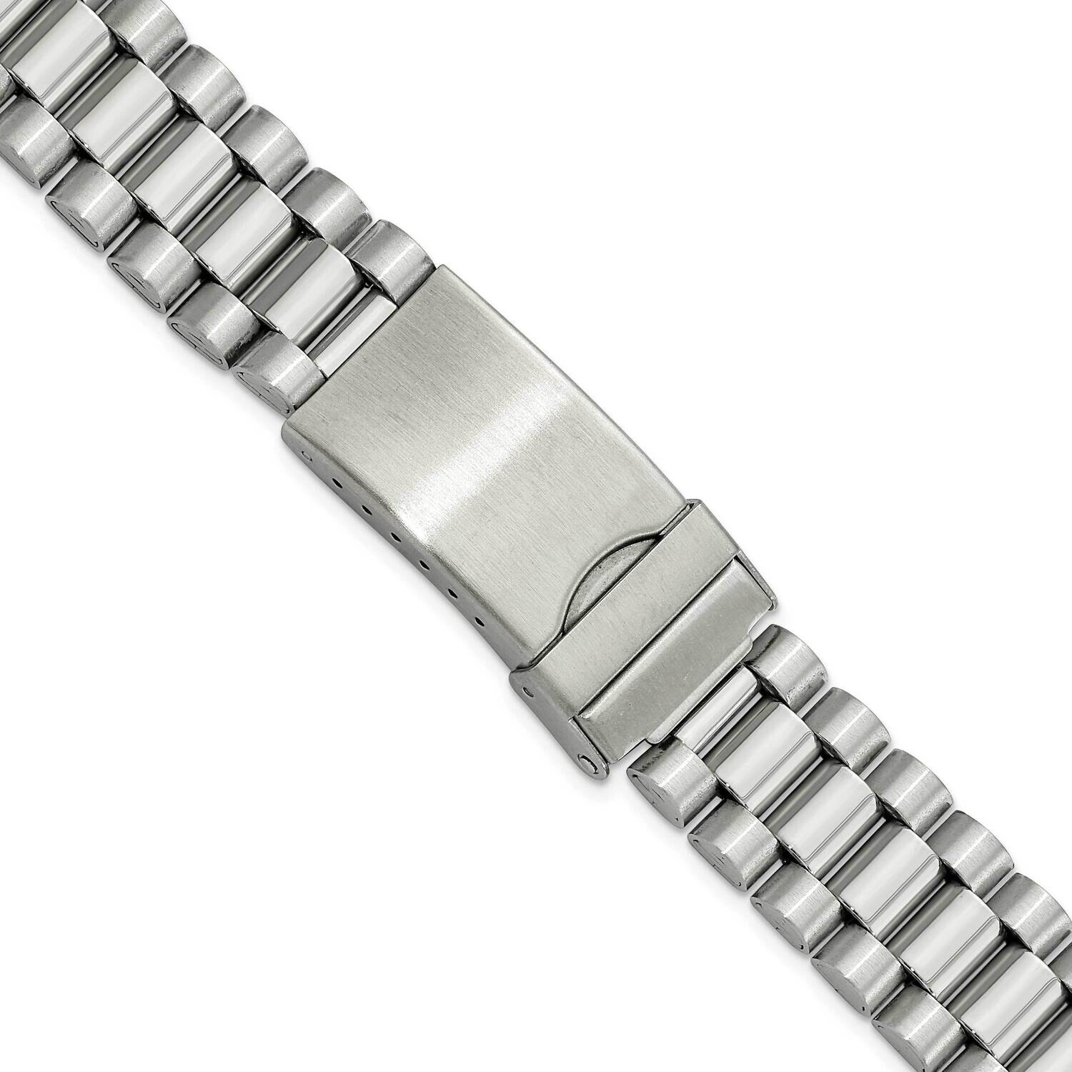 Gilden For Apple 38/40mm Long President-Style Watch Band Stainless Steel BA554-38 by Men&#39;s Jewelry …