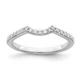 True Origin 1/4 Carat Diamond Vs/Si D E F Wedding Band 14k White Gold RM2142B-025-WAA, MPN: RM2142B…