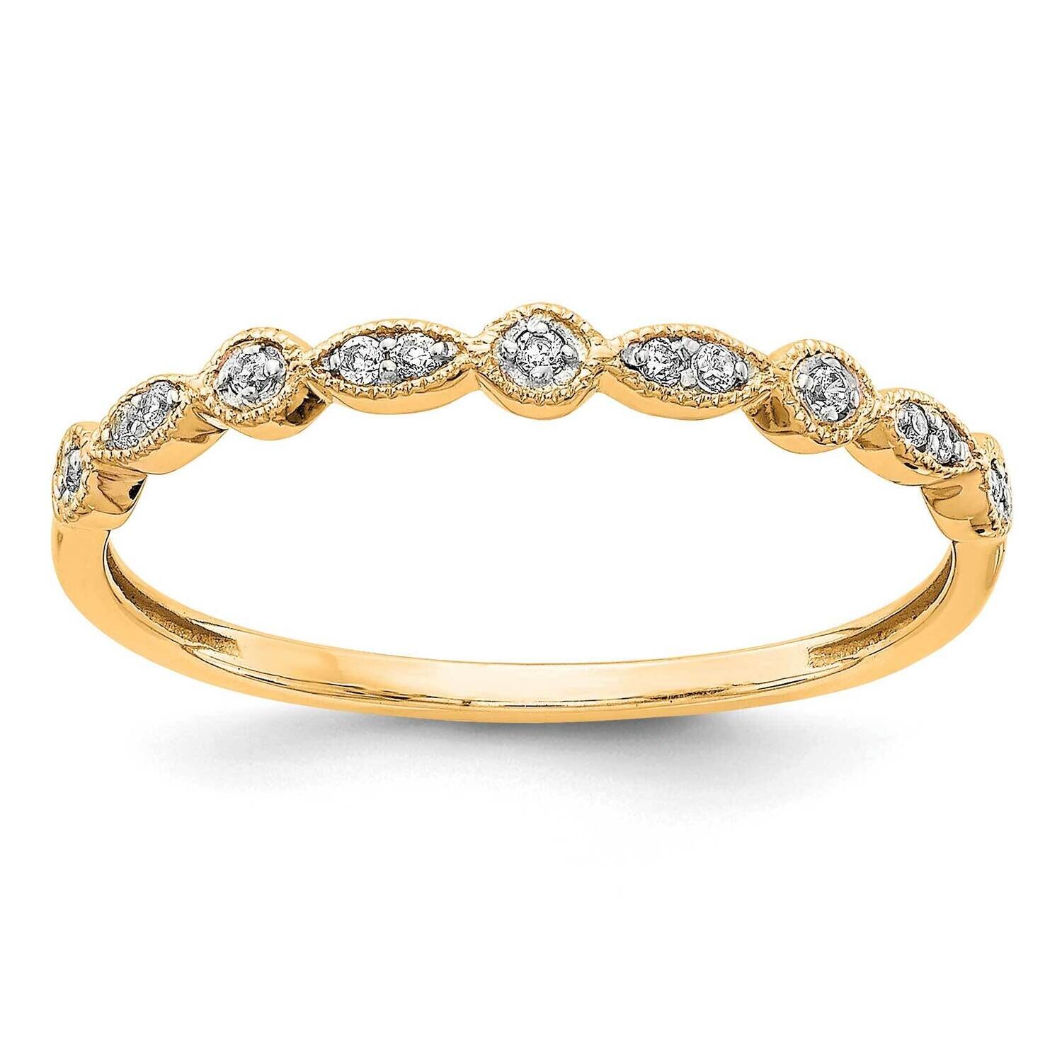 Diamond Ring 10k Gold RM5625-006-1YA