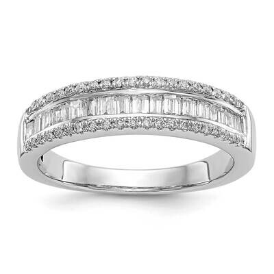 Wedding Band Ring Mounting 14k White Gold RM2728B-038-CWAA, MPN: RM2728B-038-CWAA,
