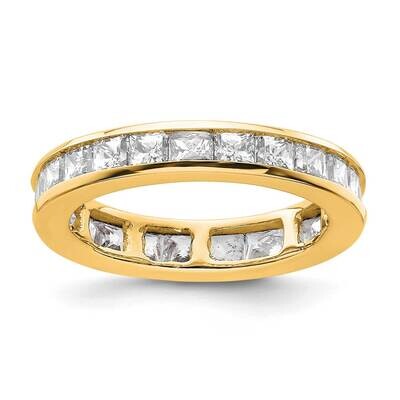Channel-Set 2 Carat Princess Diamond Complete Eternity Band 14k Polished Gold ET0010-200-4Y4, MPN: …