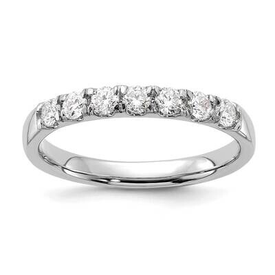 Diamond 7-Stone Band 14k White Gold RM9634B-050-WAA, MPN: RM9634B-050-WAA, 883957840215